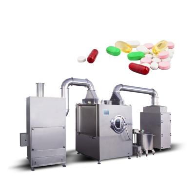 China Full Automatic Tablet Pill Film Coating Machine For Pharmaceutical for sale
