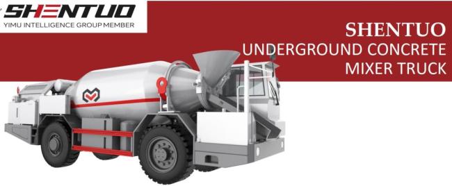 Innovative Design Wc6bj Explosion Proof Diesel Concrete Mixer Vehicles for Underground Coal Mine