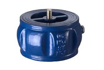 Ductile Iron Nozzle Ball Check Valve DN 600 PN16 With Silence And Wafer 1
