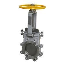 China 6 inch Lug wafer type wcb knife gate valve with hand wheel gate valve manufacture for sale