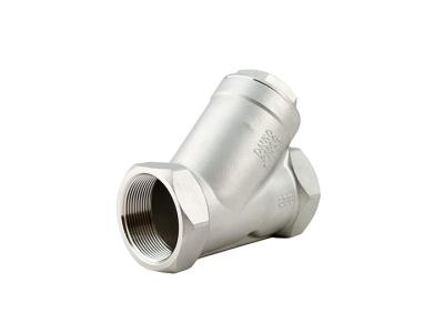 China 56Bar 2'' BSP End Y Type Check Valve , 316SS Angle Seat Check Valve for sale