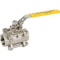 China Stainless Steel 2pc Screwed Ball Valve Stainless Steel Ball Valve for sale