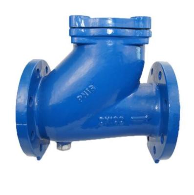China Ductile Iron Nozzle Ball Check Valve DN 600 PN16 With Silence And Wafer for sale