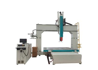 China excitech 5 Axis HSD Spindle 3D Model Fiberglass Wood Foam Making CNC Center Machine for sale