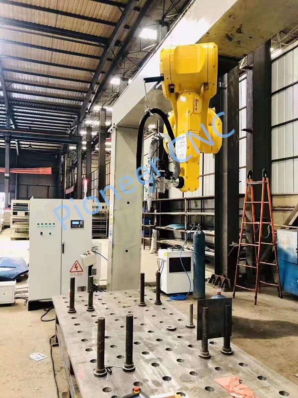 automatic stainless steel robot laser welding machine