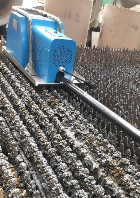 CNC plasma/laser cutting machine slag removal slag cleaning machine