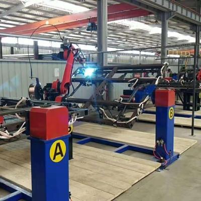 China Robotic Welding System with 6 Axis Industrial Robot Arm for sale