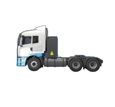 China Geely Remote, Composite M7, Yiwei 350Kwh Power Exchange, 6x4 Pure Electric Tractor for Terminal Transportation for sale