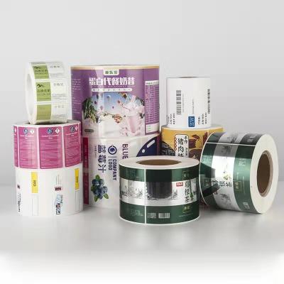 China Custom Cosmetic Label Printing Packaging Color Private Household Daily Chemical for sale