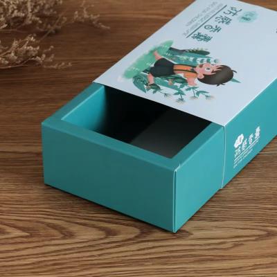 China Oem Drawer Gift Paper Box Cardboard Tube PIZZA Food Packaging Takeout Thickened for sale