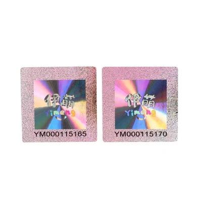 China 3d Anti Counterfeit Stickers Hologram Anti Counterfeiting Security Labels Tamper Evident for sale
