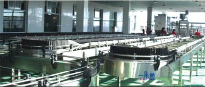China Neck Tilting Bottle Sterilizer Machine For Fresh Juice / Beverage Production Plant for sale