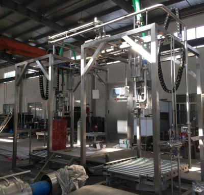 China Juice Aseptic Filling Machine 200-1400l Aseptic Bag Filler Sauce Filling Machine Tomato Processing for sale