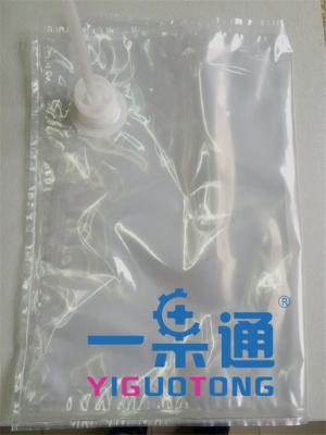 China Custom Clear Color Bag In A Box , Bag In Box Juice Easy Transporatation for sale