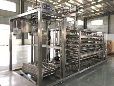 China Low Noise Mango Pulp Aseptic Juice Filling Machine 20L / 220L With PLC Control for sale