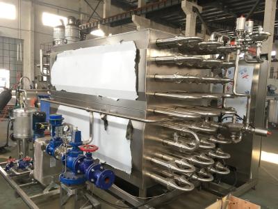中国 新しいミルクの超高温殺菌機械、ELSの酪農場のミルクの殺菌装置 販売のため