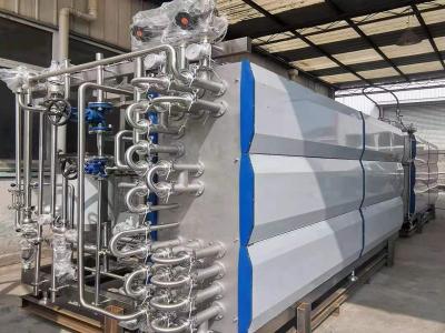 China Fábrica de tratamento material do leite de Uht SUS316 com núcleo do PLC à venda