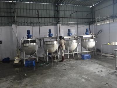 China SUS304 Tomato Ketchup Production Line Seasoning For Cooking for sale