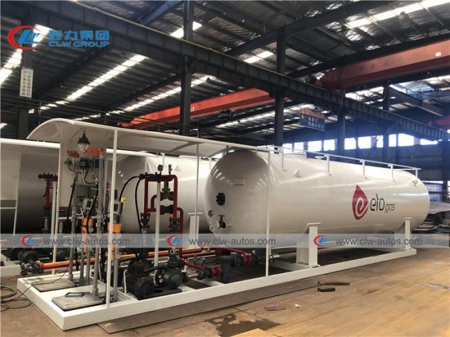 10tons 10mt 20,000liter Propane Gas Cylinder Refilling Plant3