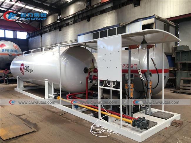10tons 10mt 20,000liter Propane Gas Cylinder Refilling Plant8