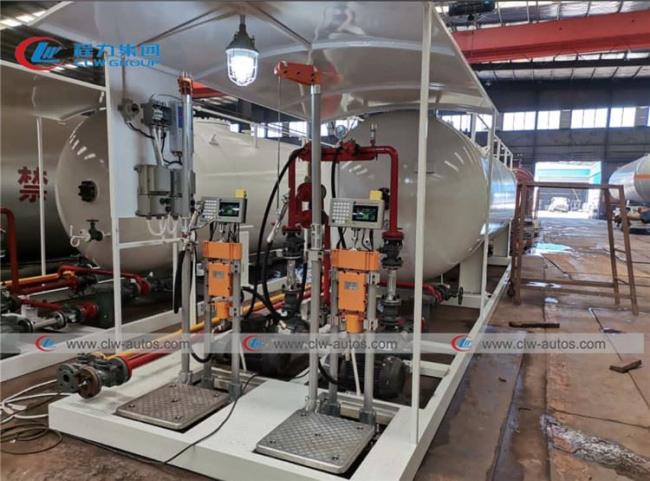 10tons 10mt 20,000liter Propane Gas Cylinder Refilling Plant9