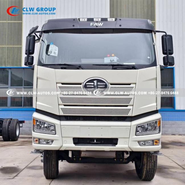 FAW J6P Aircraft Refueling Truck side view