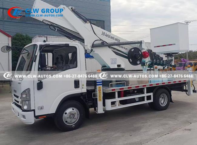 Isuzu KV100 in operational position