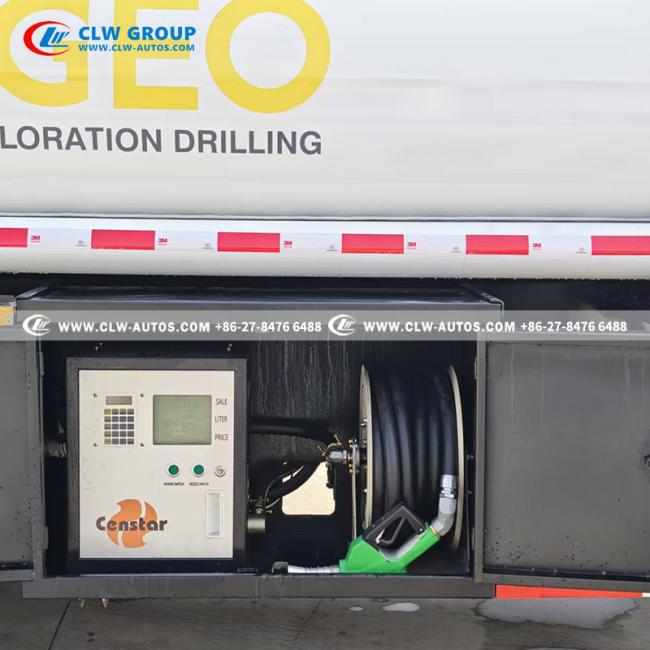 SINOTRUK HOWO 4x4 Mobile Refueling Truck in operational environment