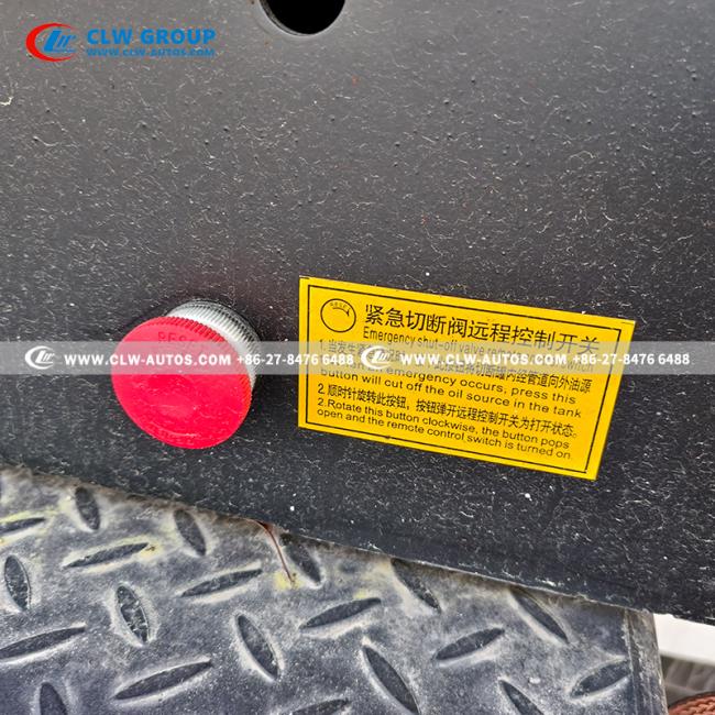 HOWO Refuelling Truck safety features