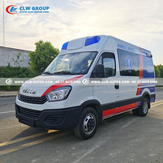 Ambulance interior medical compartment