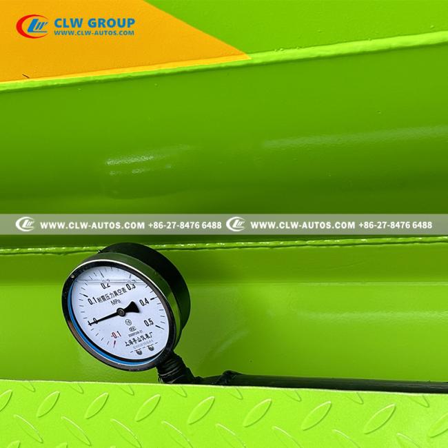 12CBM Vacuum Sewage Suction Truck in operation