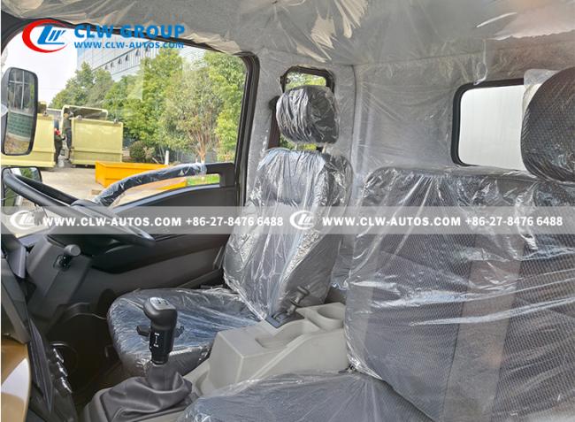 Refrigerated truck in operational environment