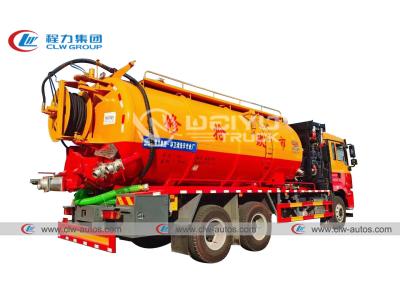 China Shacman Automatic Instant Swer Vacuum Tanker Truck 18cbm 18000liter For Septic Tanks for sale