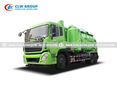 China 16 Ton Dust Material Transfer Tank Industrial Vacuum Truck for sale
