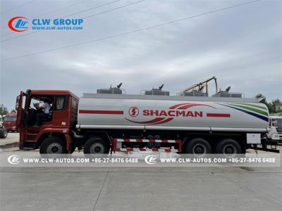 Chine Camion-citerne aspirateur de carburant de Shacman 8x4 370HP 33cbm 35cbm 37cbm pour la livraison d'essence à vendre