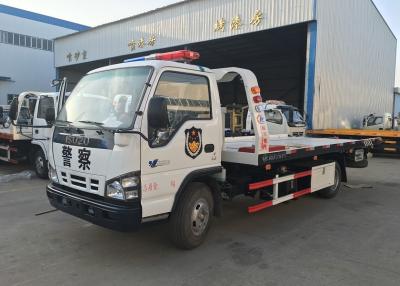 China ISUZU 4x2 120hp Recovery Towing Service Wrecker Truck 4 Ton / 5 Ton for sale