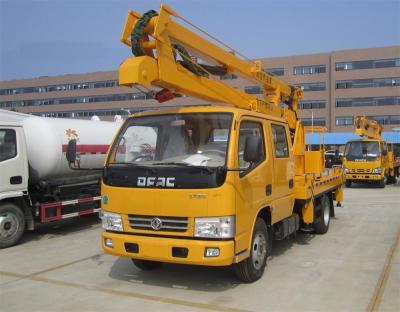 China 12 metros de camión de elevación aéreo, camión de elevación del cubo de Platfrom de la mucha altitud en venta