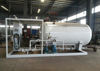China 5mt Lpg Skid Station LPG Gas Storage Tank Cylinder Filling With Dispenser Machine for sale