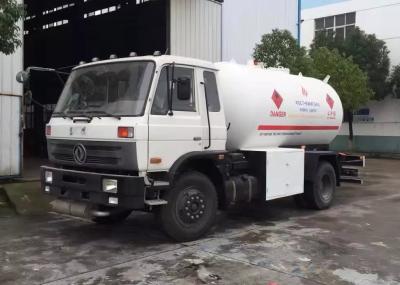 China 10000 Liter 5 MT Dongfeng LPG Gas Tanker Truck Fuel Delivery Tanker For Butan Gas Delivery / Refilling for sale