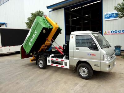 Cina Piccolo camion della raccolta dei rifiuti di FOTON veicolo della raccolta dei rifiuti da 2 tonnellate in vendita