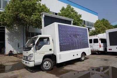 China P4 Outdoor Mobile  LED Billboard Truck Forland With Road Show Stage for sale