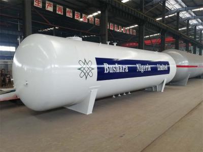 Chine Bateau-citerne horizontal de camion de la cuve de stockage de balle de LPG/LPG pour des usines de mise en bouteilles à vendre