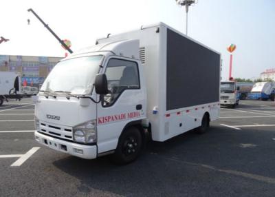 China ISUZU Outdoor Digital Advertising Billboard Truck With P6 LED Display Screen for sale