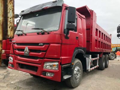 China 30 toneladas 6*4 Sinotruk Howo utilizaron el camión volquete, camión de volquete de la segunda mano para la construcción en venta