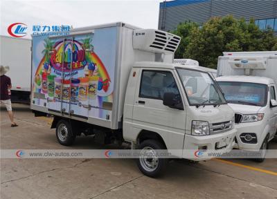 China 1000kg 90 Km/H Refrigerator Van Truck Ice Cream Delivery for sale