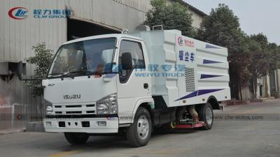 China Isuzu 5cbm 4x2 Vacuum Suction Truck For Coal Mining Ash Cleaning for sale
