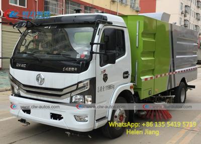 China Camión de limpieza del camino del tanque del polvo del tanque de riego de Dongfeng 4x2 4M3 5M3 en venta