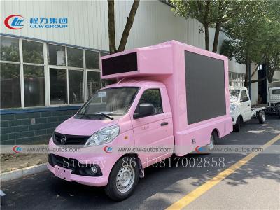 China Foton Xiangling V1 4x2 Mobile LED Billboard Truck For Roadshow for sale