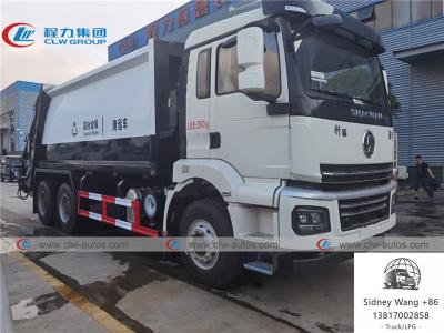 China Shacman 6x4 20cbm 15T Compressed Waste Removal Trucks for sale