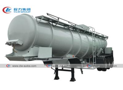 China 3 Axle 19M3 21M3 V Type Concentrated Sulfuric Acid Transport Trailer for sale